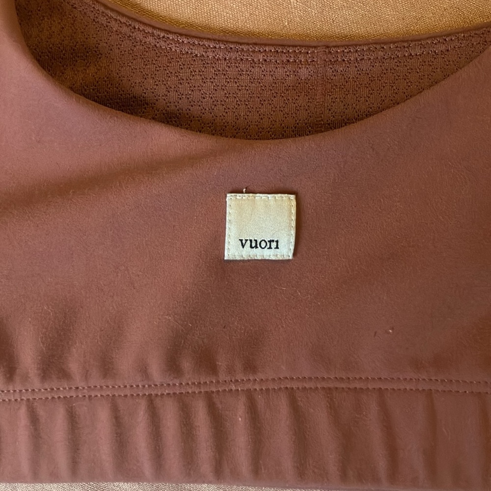 Vuori Mauve Low Impact Sports Bra XL